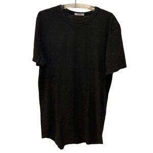 Buck Mason black classic cotton t-shirt top L